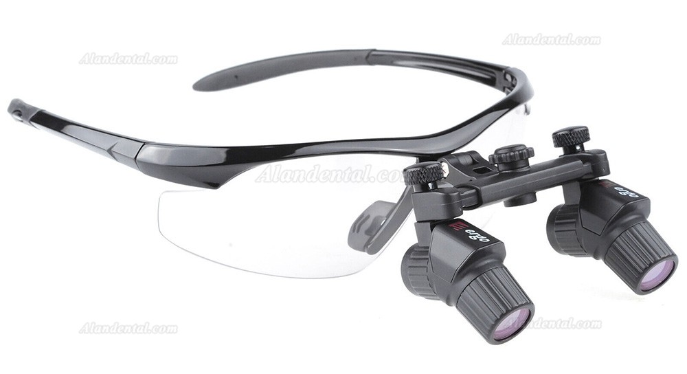 YUYO DY-119 4.0X Dental Ergonomic Binocular Loupes Ultralight Headband Loupe 450mm